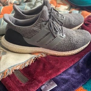 Grey Adidas Ultraboost Men’s size 12
